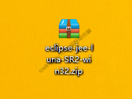 下载好的eclipse-jee-luna-SR2-win32.zip文件