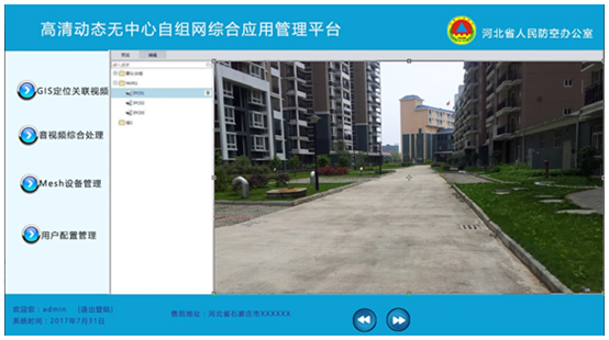 高清动态无中心自组网综合应用管理平台截图2